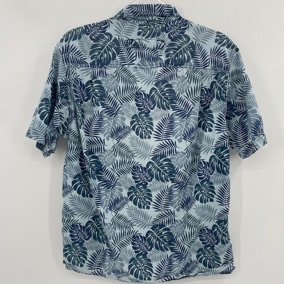 DULUTH Trading Co Mens Button Down Hawaiian Shirt Size S Short Sleeve Cotton - Picture 3 of 5